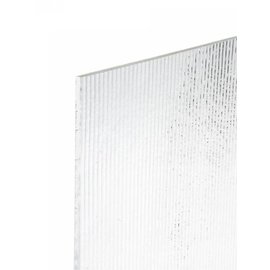 Bullseye glass 1101-053 clear, thin, reed 2 mm