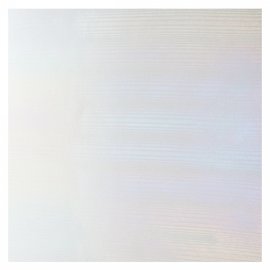 Bullseye glass 1101-056 clear, thin, accordion, irid, rbow 2 mm