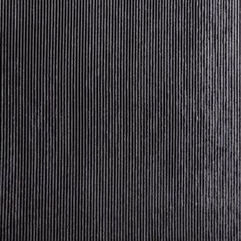 Bullseye glass 0100-053 black,reed, thin 2 mm