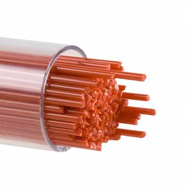 Bullseye glass 0024 - 1mm Stringers - tomato red