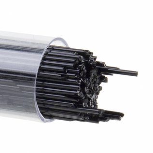 Bullseye glass 0100 - 1mm Stringers - black