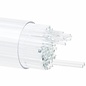 Bullseye glass 1009 - 1mm Stringers - reactive ice clear