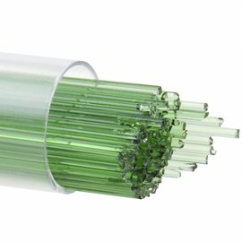 Bullseye glass 1107 - 1mm Stringers - light green