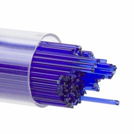 Bullseye glass 1114 - 1mm Stringers - deep royal blue