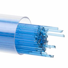 Bullseye glass 1116 - 1mm Stringers - turqoise blue