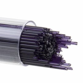 Bullseye glass 1128 - 1mm Stringers - deep royal purple