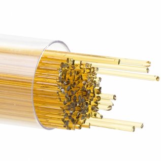 Bullseye glass 1137 - 1mm Stringers - medium amber