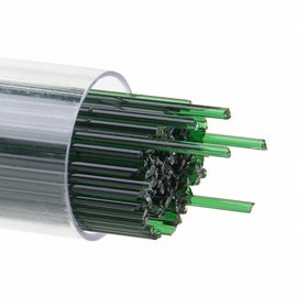 Bullseye glass 1145 - 1mm Stringers - kelly green