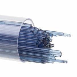 Bullseye glass 1406 - 1mm Stringers - steel blue