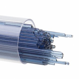 Bullseye glass 1406 - 1mm Stringers - steel blue
