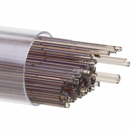 Bullseye glass 1409 - 1mm Stringers - light bronze