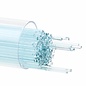 Bullseye glass 1808 - 1mm Stringers - aqua blue tint