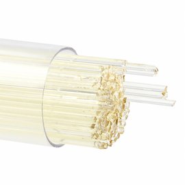 Bullseye glass 1820 - 1mm Stringers - pale yellow tint