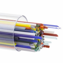 Bullseye glass 8418 - 1mm Stringers - mixed colors