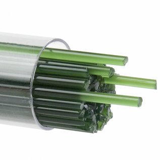 Bullseye glass 0141 - 2mm Stringers - dark forest green