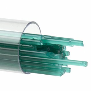 Bullseye glass 0144 - 2mm Stringers - teal green