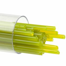 Bullseye glass 0217 - 2mm Stringers - green gold