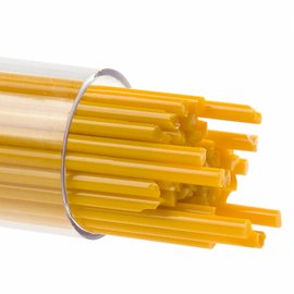 Bullseye glass 0321 - 2mm Stringers - pumpkin orange