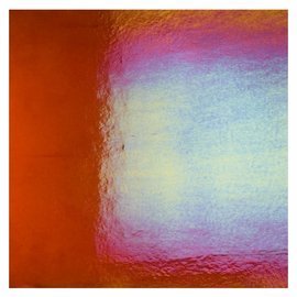 1321-031 carnelian, dbl-rol, irid, rbow 3 mm