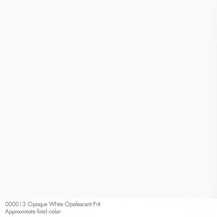 Bullseye glass 0013 frit opaque white fine 454 gram
