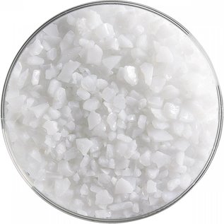 Bullseye glass 0013 frit opaque white coarse 454 gram