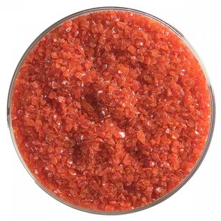 Bullseye glass 0024 frit tomato red medium 110 gram