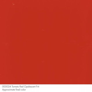 Bullseye glass 0024 frit tomato red coarse 454 gram