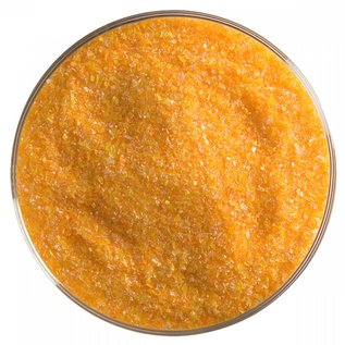 Bullseye glass 0025 frit tangerine orange fine 454 gram
