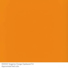 Bullseye glass 0025 frit tangerine orange coarse110 gram