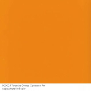 Bullseye glass 0025 frit tangerine orange powder 110 gram