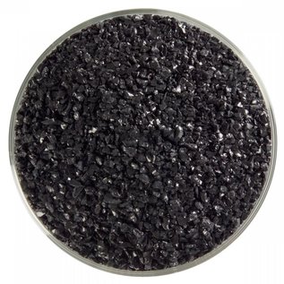 Bullseye glass 0100 frit black medium 110 gram