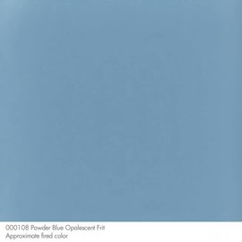 Bullseye glass 0108 frit powder blue coarse 110 gram