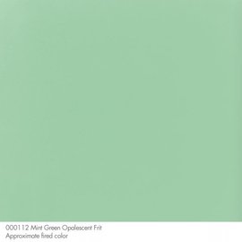 0112 frit mint green fine 110 gram