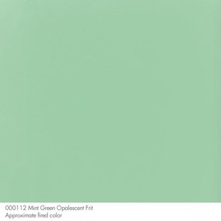 Bullseye glass 0112 frit mint green fine 110 gram
