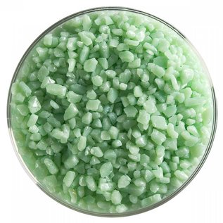 Bullseye glass 0112 frit mint green coarse 110 gram