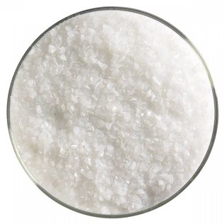 Bullseye glass 0113 frit white medium 454 gram