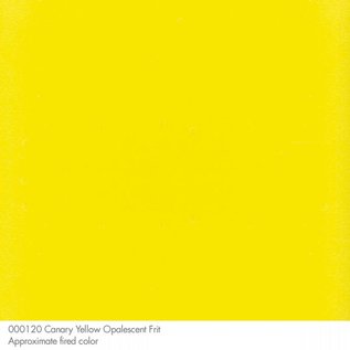 0120 frit canary yellow powder 110 gram