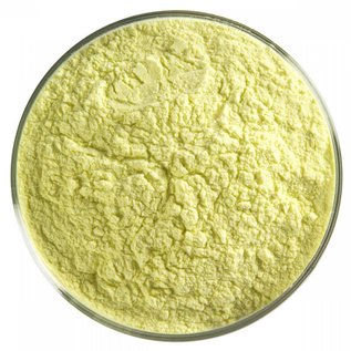 Bullseye glass 0120 frit canary yellow powder 454 gram