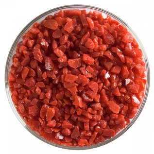 Bullseye glass 0124 frit red coarse 110 gram