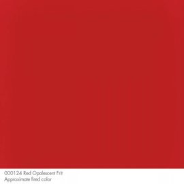 Bullseye glass 0124 frit red coarse 454 gram
