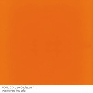 Bullseye glass 0125 frit orange coarse 110 gram