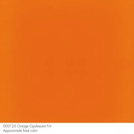 Bullseye glass 0125 frit orange coarse 454 gram