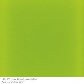 0126 frit spring green fine 110 gram