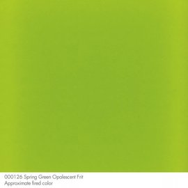 0126 frit spring green coarse 454 gram