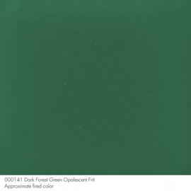 0141 frit dark forest green powder 110 gram