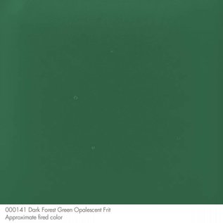 Bullseye glass 0141 frit dark forest green powder 110 gram