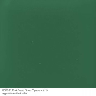 0141 frit dark forest green powder 454 gram