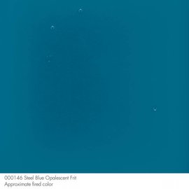 Bullseye glass 0146 frit steel blue medium 110 gram