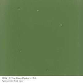 0212 frit olive green coarse 110 gram