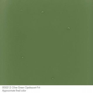 0212 frit olive green coarse 110 gram